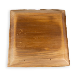 Palmblatt Teller Quadratisch 27x27cm (6 Stück)