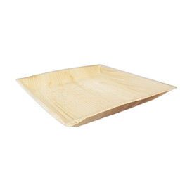 Palmblatt Teller Quadratisch 27x27cm (6 Stück)