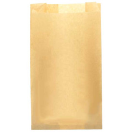 Burgerpapier fettdicht Kraft 14+7x24cm (1.000 Stück)