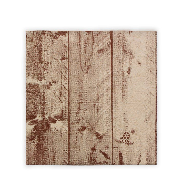 Papierservietten "Holz" Kraft 2-lagig 40x40cm (50 Stück) Papierservietten "Holz" Kraft 2-lagig 40x40cm (50 Stück)