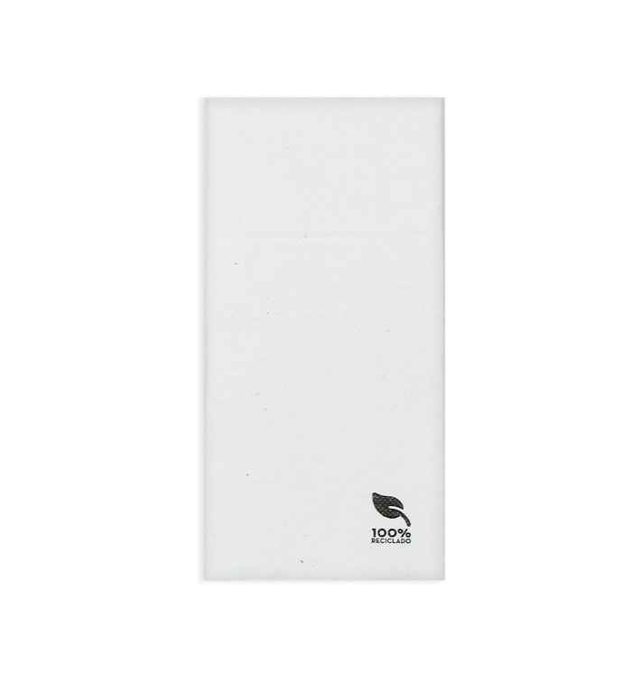 Bestecktaschen Bio 40x40cm Weiß (30 Stück) Bestecktaschen Bio 40x40cm Weiß (30 Stück)
