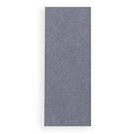 Bestecktaschen Grau 30x40cm (30 Stück)