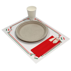 Tischsets Papier 30x40cm "Italia" 40g (1.000 Stück)