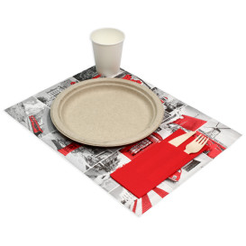 Tischsets Papier 30x40cm "Europa" 50g (2500 Stück)