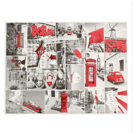 Tischsets Papier 30x40cm "Europa" 50g (2500 Stück)