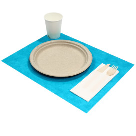 Tischsets Non Woven PLUS Türkis 30x40cm (400 Stück)
