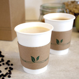 Bechermanschetten aus Pappe 12 und 20 Oz (100 Stück)