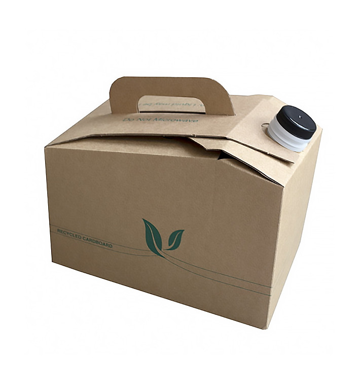 Thermosbehälter Einweg "Bag in Box" 2.800ml (1 Stück) Thermosbehälter Einweg "Bag in Box" 2.800ml (1 Stück)