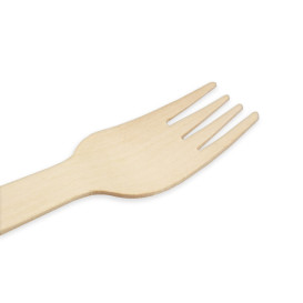 Holzgabel Ummantelter 16cm (25 Stück)