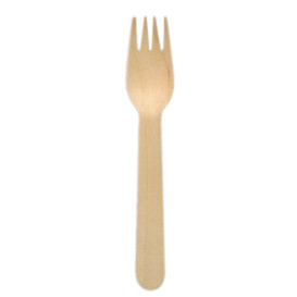 Holzgabel Ummantelter 16cm (25 Stück)