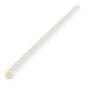 Trinkhalme aus Paper Weiß Ø6mm 14,5cm (3000 Stück)