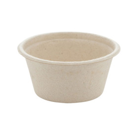 Zuckerrohr Becher Ø6,0cm 60ml (100 Stück)