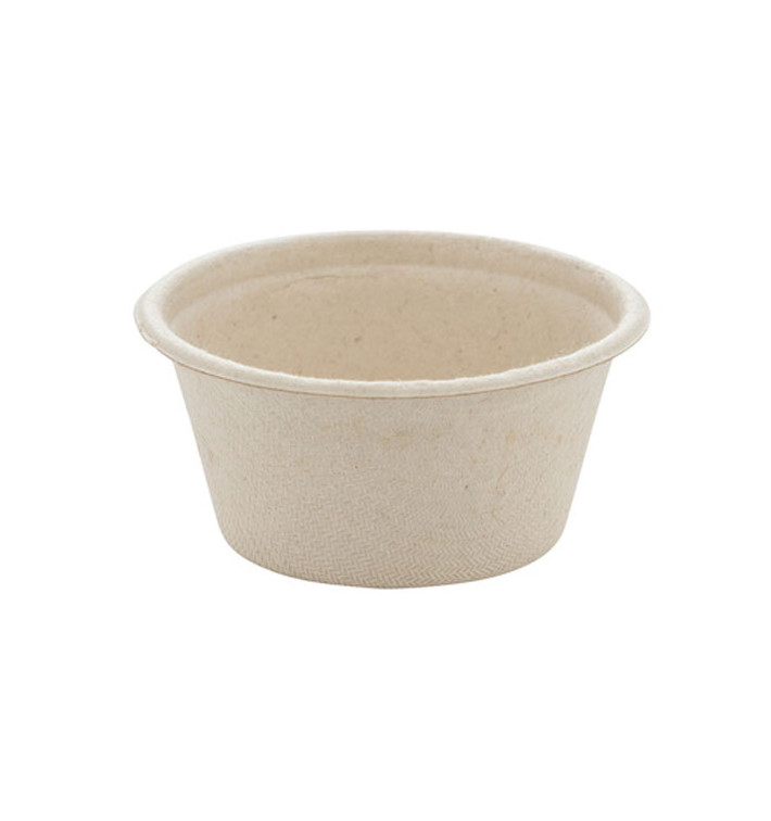 Zuckerrohr Becher Ø6,0cm 60ml (100 Stück) Zuckerrohr Becher Ø6,0cm 60ml (100 Stück)
