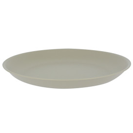 Wiederverwendbare Plastikteller PP Mineral Grau Ø210mm (54 Stück)