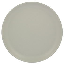 Wiederverwendbare Plastikteller PP Mineral Grau Ø275mm (6 Stück)