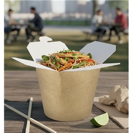 Mehrzweck-Faltbox Krafteffekt 100% Bio 16Oz/480ml (500 Stück)