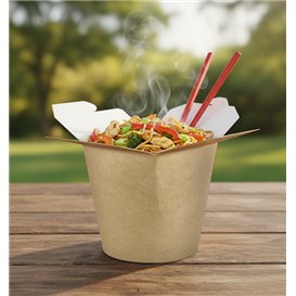 Mehrzweck-Faltbox Krafteffekt 100% Bio 16Oz/480ml (500 Stück)