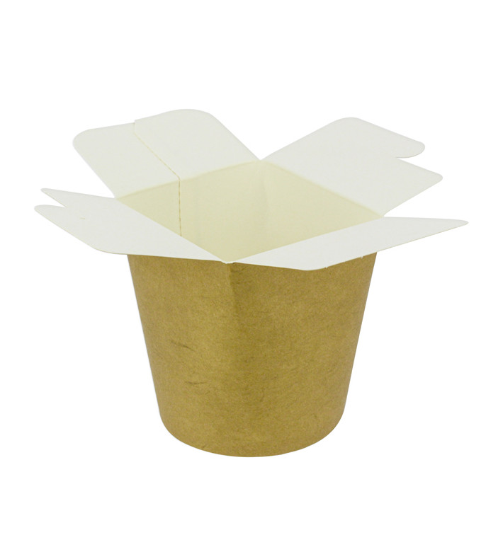 Mehrzweck-Faltbox Krafteffekt 100% Bio 26Oz/780ml (50 Stück) Mehrzweck-Faltbox Krafteffekt 100% Bio 26Oz/780ml (50 Stück)
