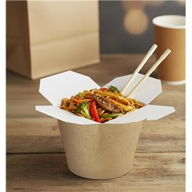Mehrzweck-Faltbox Krafteffekt 100% Bio 26Oz/780ml (50 Stück)