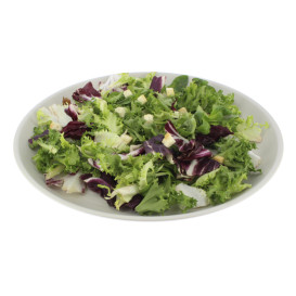 Wiederverwendbare Plastikteller PP Mineral Grau Ø275mm (6 Stück)