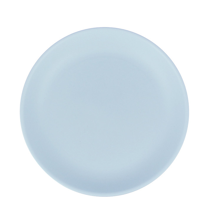 Wiederverwendbare Plastikteller PP Mineral Blau Ø210mm (54 Stück)