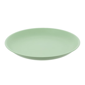 Wiederverwendbare Plastikteller PP Mineral Grün Ø210mm (54 Stück)