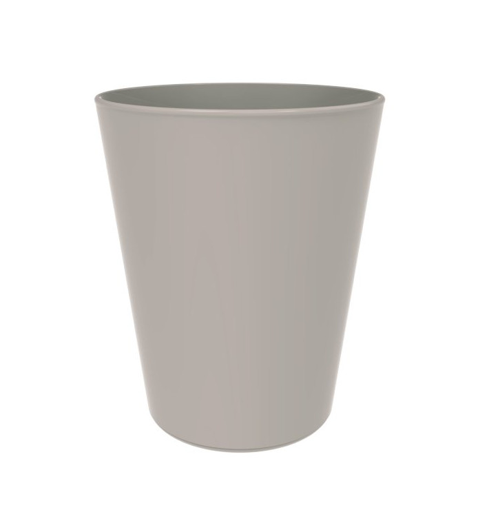 Wiederverwendbare Mehrwegbecher PP Mineral Grau 330ml (6 Stück) Wiederverwendbare Mehrwegbecher PP Mineral Grau 330ml (6 Stück)