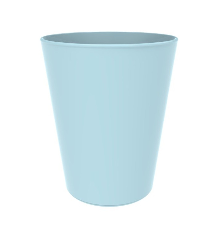 Wiederverwendbare Mehrwegbecher PP Mineral Blau 330ml (6 Stück) Wiederverwendbare Mehrwegbecher PP Mineral Blau 330ml (6 Stück)