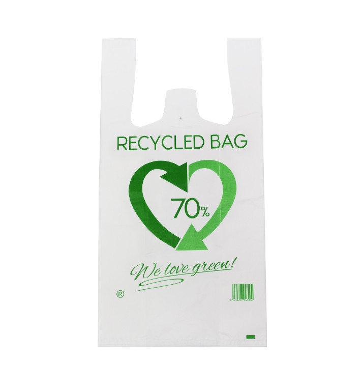 Hemdchenbeutel 70% Recycelter 30x40cm 50µm (100 Stück) Hemdchenbeutel 70% Recycelter 30x40cm 50µm (100 Stück)