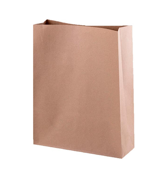 Papiertüten ohne Henkel Kraft braun 32+12x42cm (250 Stück) Papiertüten ohne Henkel Kraft braun 32+12x42cm (250 Stück)