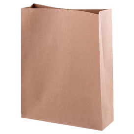 Papiertüten ohne Henkel Kraft braun 26+9x31cm (250 Stück)