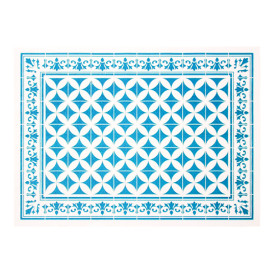 Tischsets Papier 30x40cm "Alhambra" Türkis 50g/m² (1000 Stück)