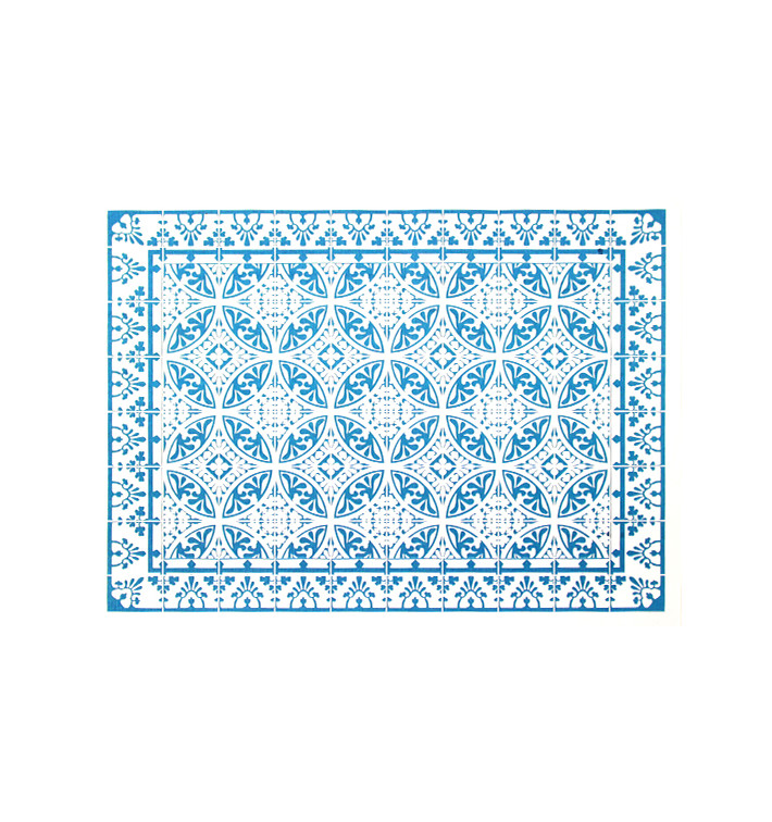 Tischsets Papier 30x40cm "Alhambra" Türkis 50g/m² (1000 Stück) Tischsets Papier 30x40cm "Alhambra" Türkis 50g/m² (1000 Stück)