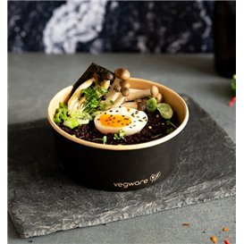 Verpackungen MenuBox aus Kraftkarton 20x20x8,5cm (110 Stück)