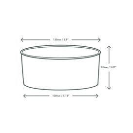 Verpackungen MenuBox aus Kraftkarton 20x15x7cm (200 Stück)