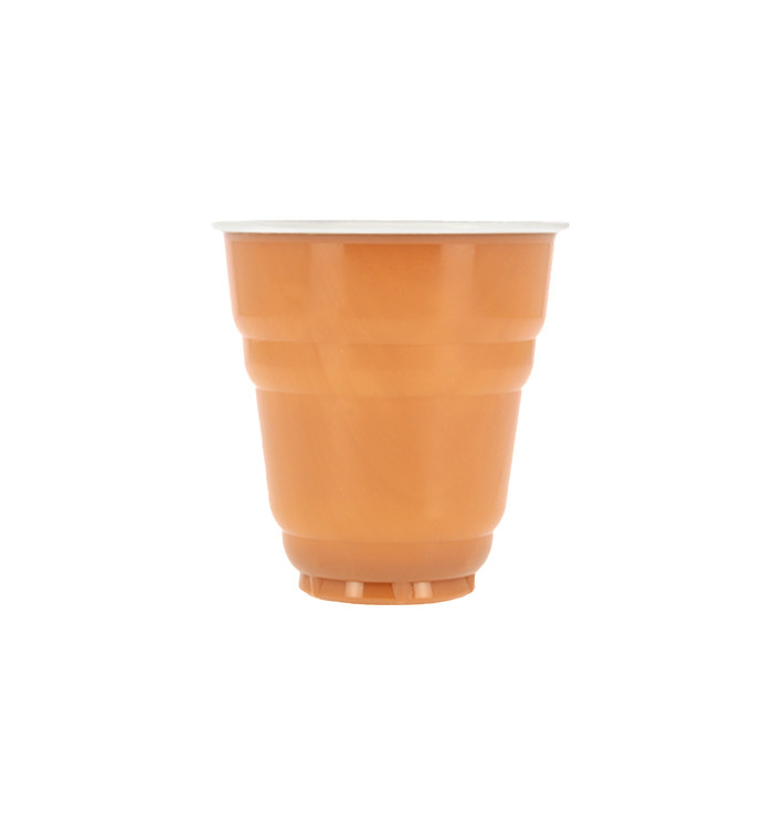 Plastikbecher Design zweifarbig 166ml Ø7,0cm (100 Stück) Plastikbecher Design zweifarbig 166ml Ø7,0cm (100 Stück)