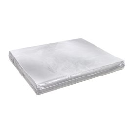 Fettdichtes Aluminium Double Layer Paper Silber 35,5x40,5cm (500 Stück)