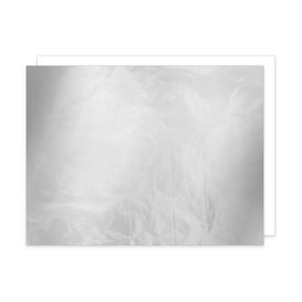 Fettdichtes Aluminium Double Layer Paper Silber 30,5x30,5cm (2.000 Stück)