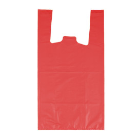 Hemdchenbeutel 70% Recycelter “Colors” Rot 42x53cm 50µm (1.000 Stück)