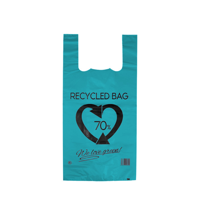 Hemdchenbeutel 70% Recycelter Blau 42x53cm 50µm (1.000 Stück) Hemdchenbeutel 70% Recycelter Blau 42x53cm 50µm (1.000 Stück)