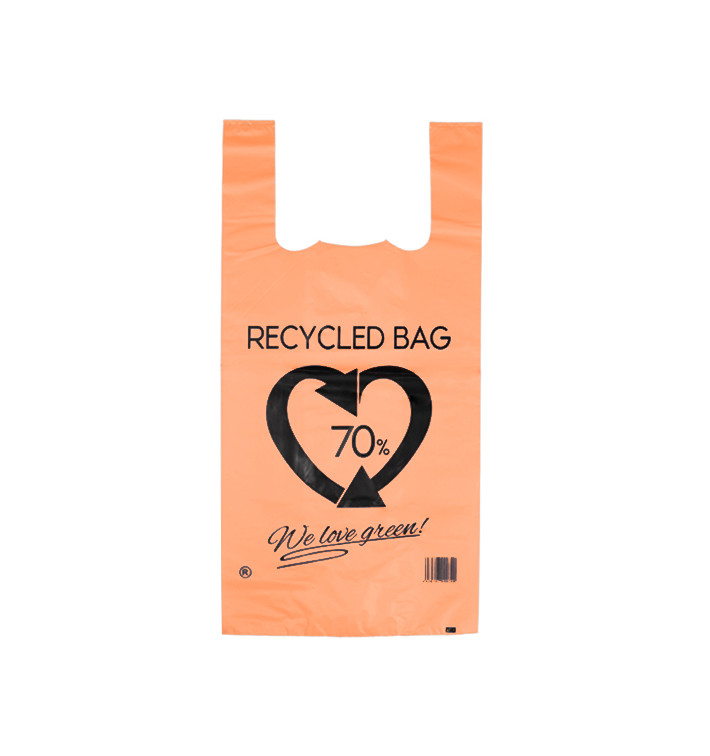 Hemdchenbeutel 70% Recycelter Orange 42x53cm 50µm (50 Stück) Hemdchenbeutel 70% Recycelter Orange 42x53cm 50µm (50 Stück)
