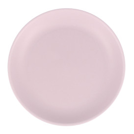 Wiederverwendbare Plastikteller PP Mineral Pink Ø21cm (54 Stück)