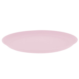 Wiederverwendbare Plastikteller PP Mineral Pink Ø27,5cm (54 Stück)