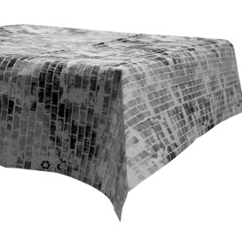 Papiertischdecke 1x1m "Ziegelstein" 40g/m² (400 Stück)