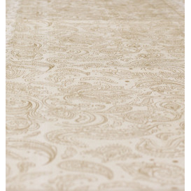 Rolltischdecke Non Woven 1,2x50m "Mandala" Creme 50g/m² V40cm (4 Stück)