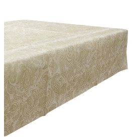 Rolltischdecke Non Woven 1,2x50m "Mandala" Creme 50g/m² V40cm (4 Stück)
