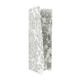 Bestecktaschen Airlaid "Versalles" Grau 32x40cm 55g/m² (40 Stück)