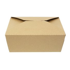 SnackBox Amerikanisch To Go Natürliche 21,7x21,7x6cm 2910ml (140 Stück)