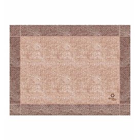 Tischset aus Papier Kraft "Sackleinen" 30x40cm 40g/m² (1.000 Stück)