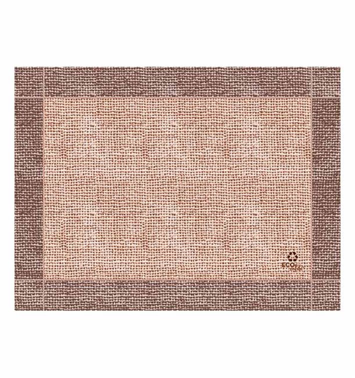 Tischset aus Papier Kraft "Sackleinen" 30x40cm 40g/m² (1.000 Stück) Tischset aus Papier Kraft "Sackleinen" 30x40cm 40g/m² (1.000 Stück)